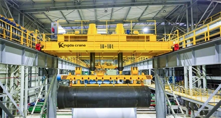 fully automatic electro-magnet overhead crane 